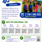 Avond4daagse route dinsdag