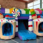 Spinkussen, Candy huis, VOS springkussen