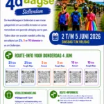 Avond4daagse route donderdag