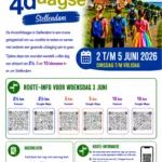 Avond4daagse route woensdag