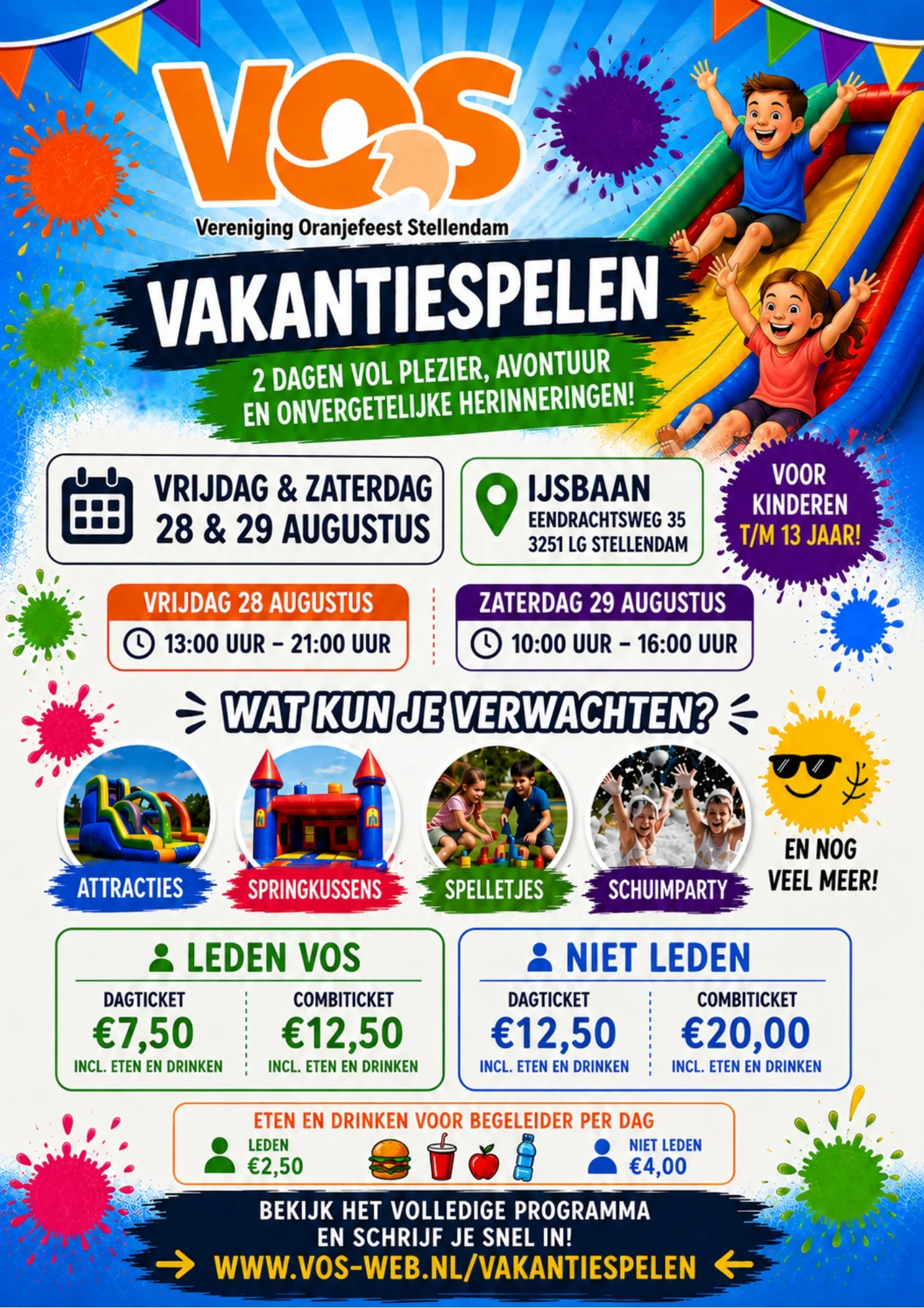 VOS-vakantiespelen 2026